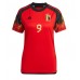 Fotbalové Dres Belgie Romelu Lukaku #9 Dámské Domácí MS 2022 Krátký Rukáv